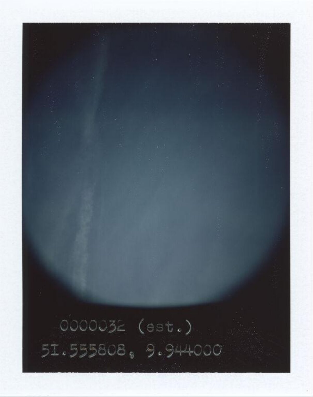 Polaroid Overcast Sky View