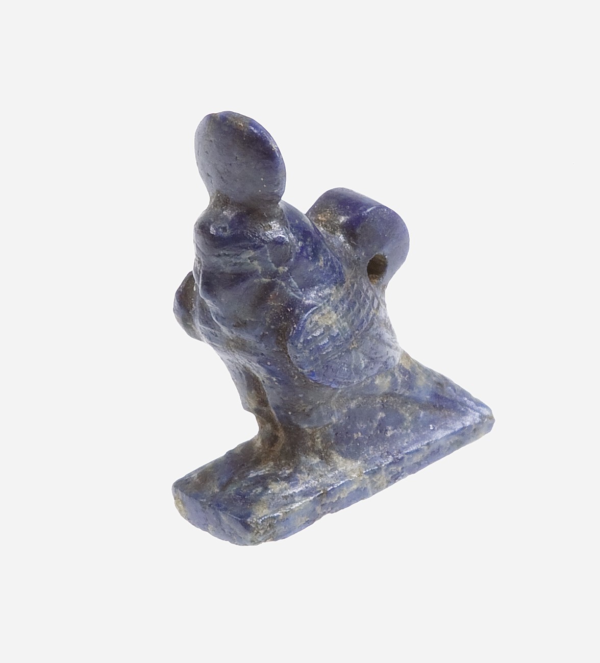 Ancient Lapis Lazuli Deity Pendant