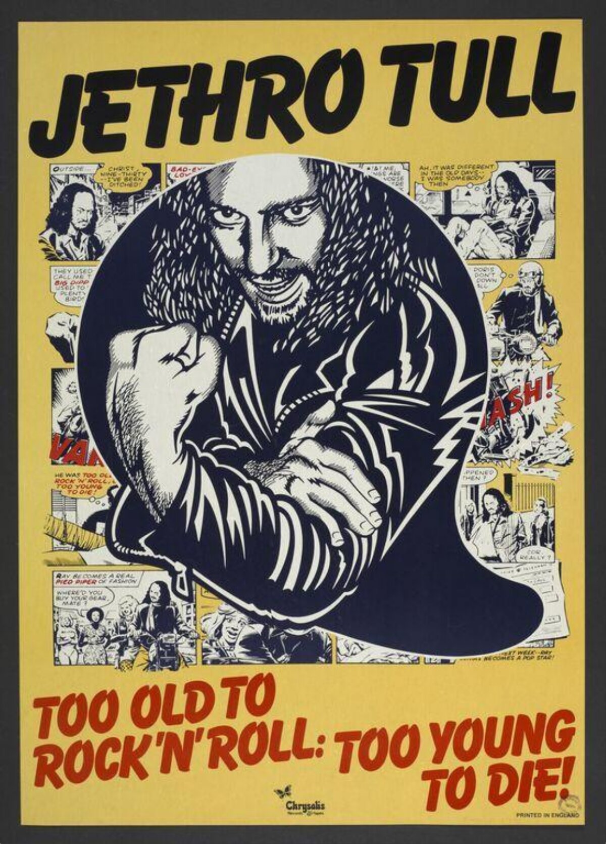 Jethro Tull Album Promotional Poster