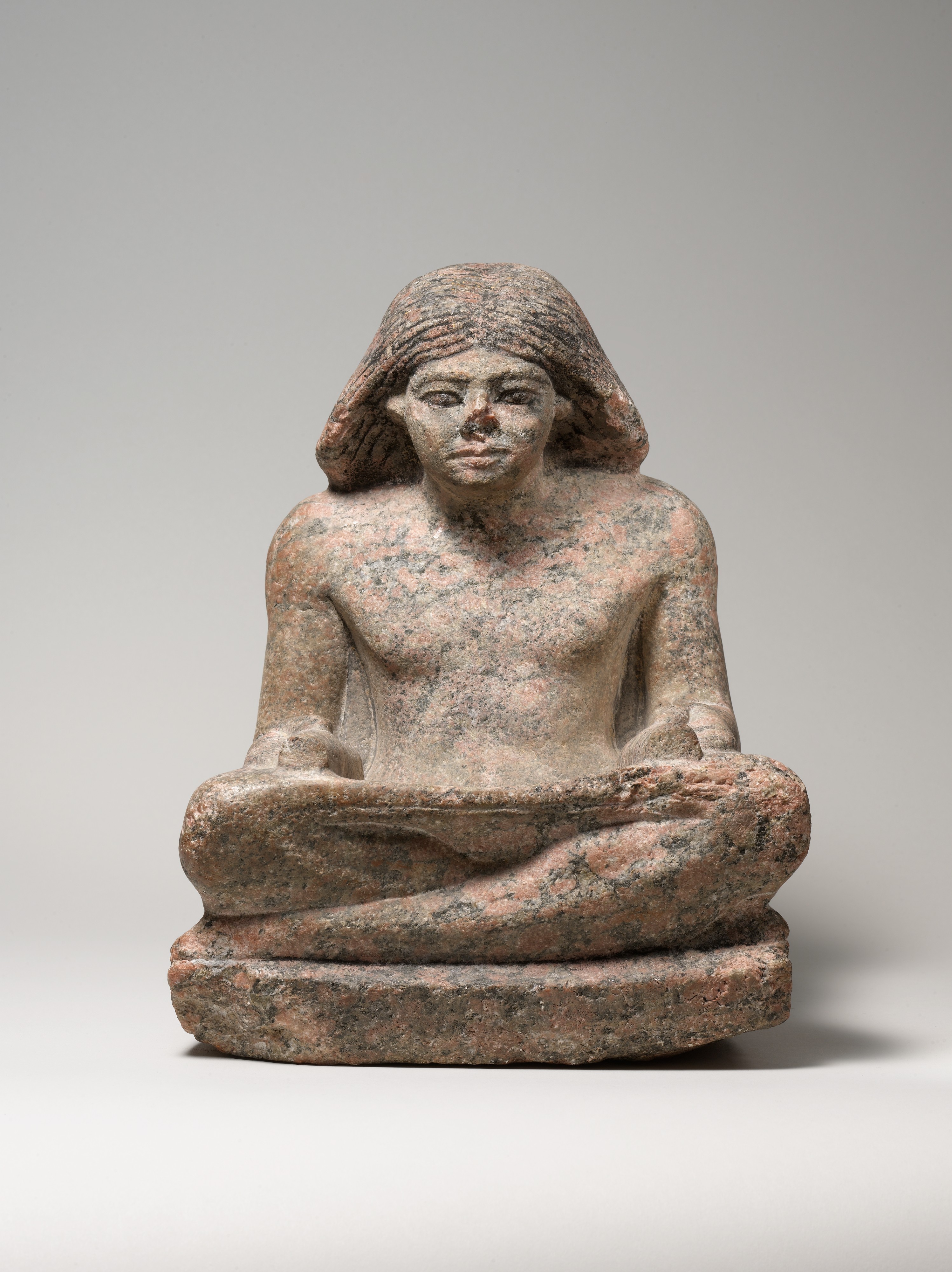 Ancient Egyptian Seated Scribe Statue