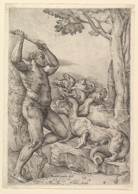 Hercules Fighting the Lernaean Hydra