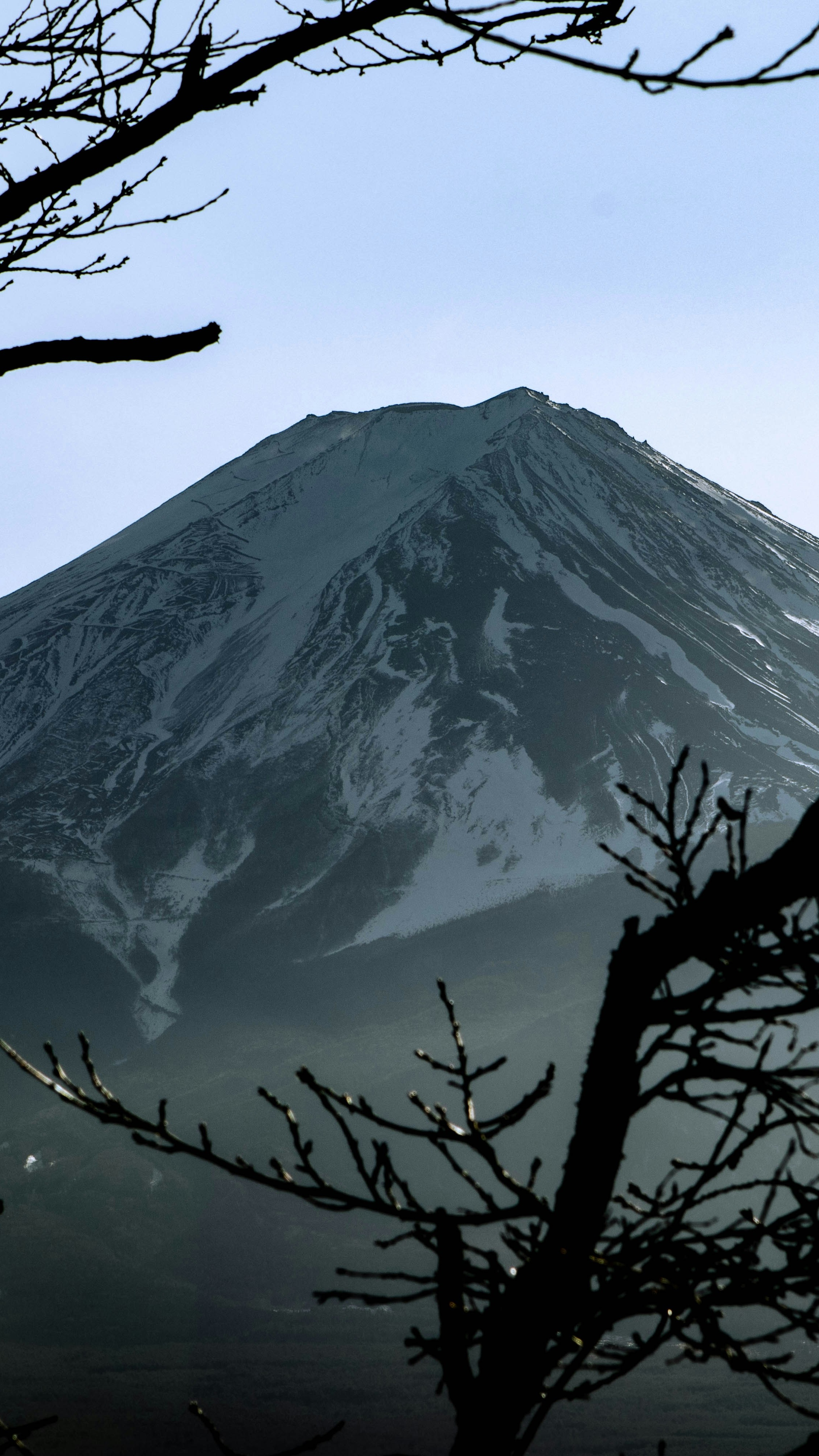 Snow Capped Mount Fuji