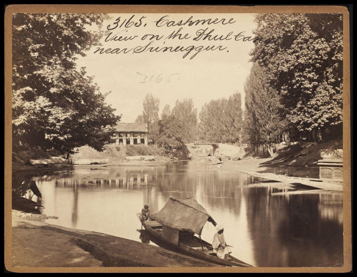 View of Dhul Canal near Srinuggur