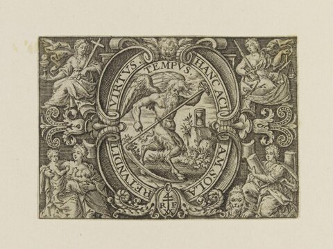 16th Century Allegorical Engraved Emblem
