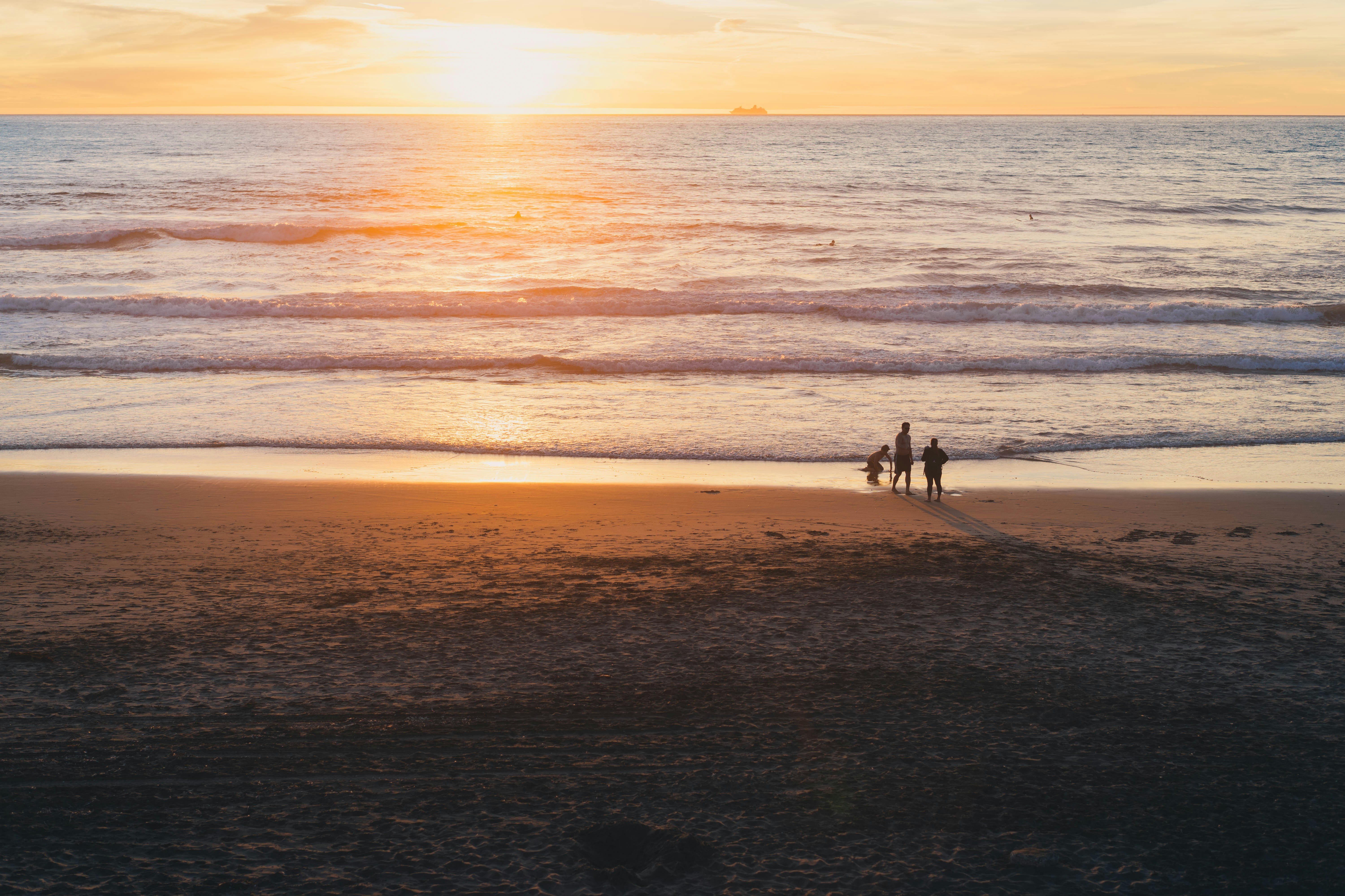 Beach Sunset Seascape