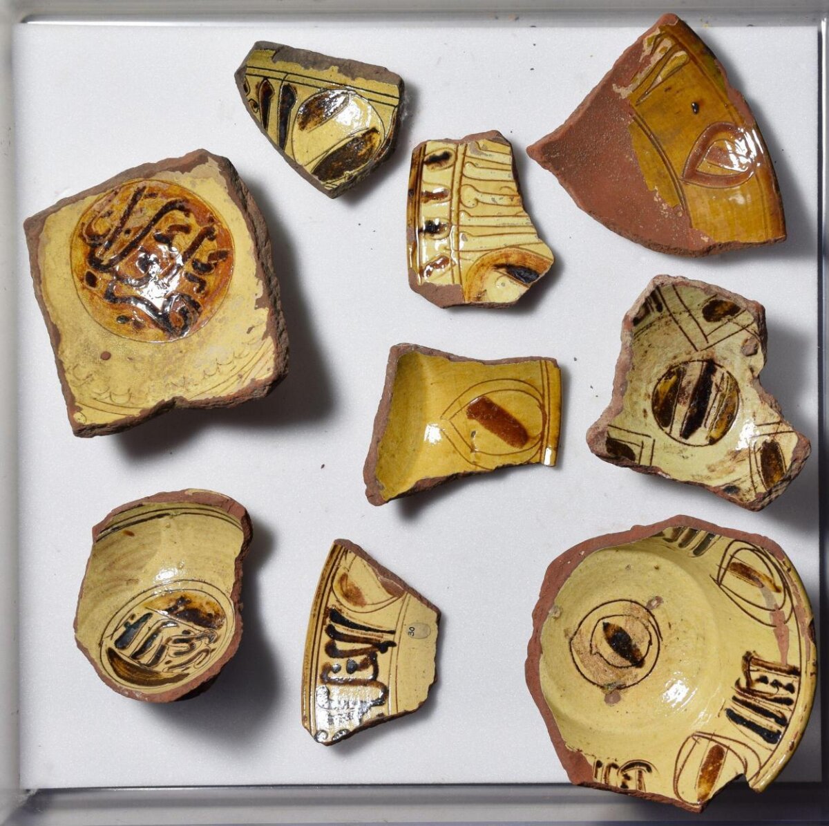 Medieval Islamic Pottery Shards