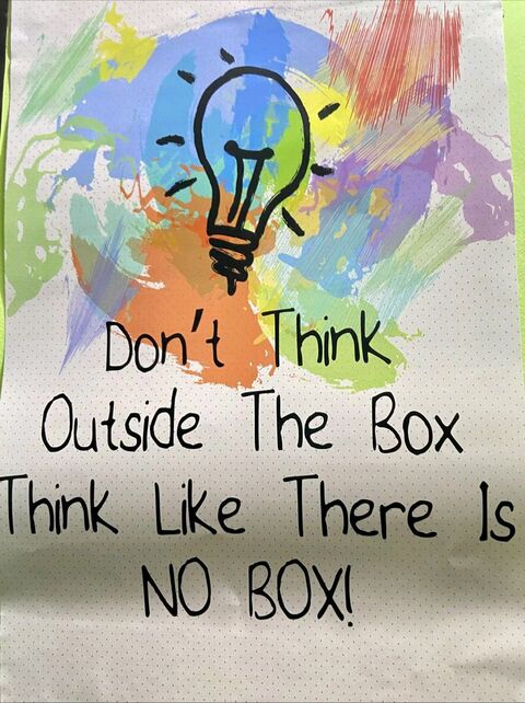 Inspirational Creative Quote Poster