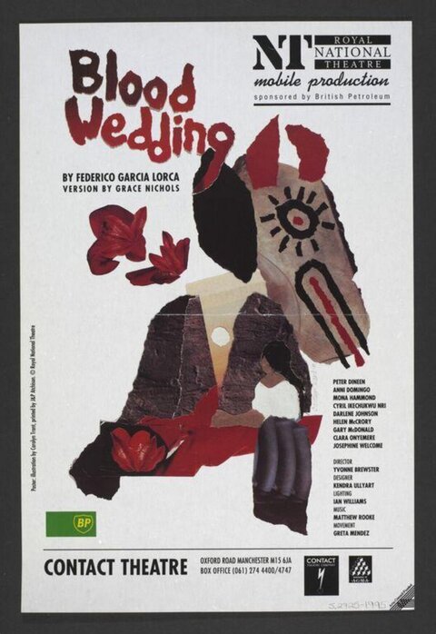 Blood Wedding Theatre Poster