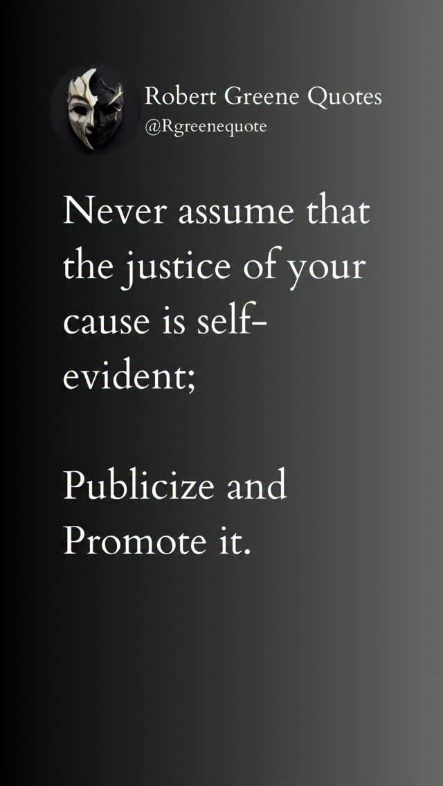 Robert Greene Inspirational Quote