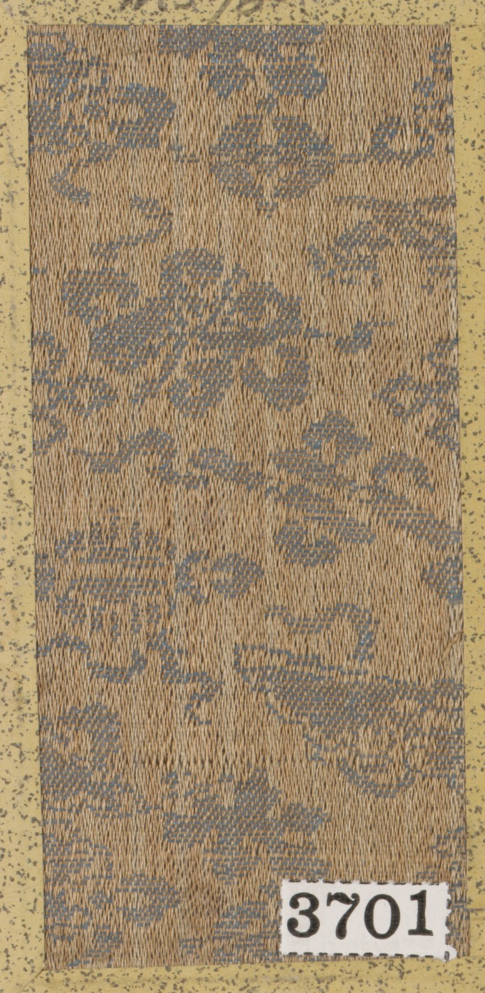 Vintage Patterned Fabric Swatch