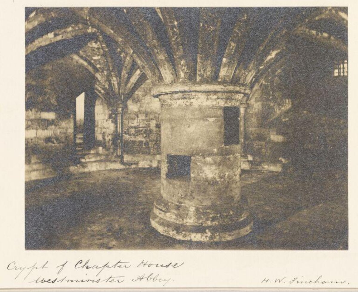 Crypt of Chapter House Westminster Abbey