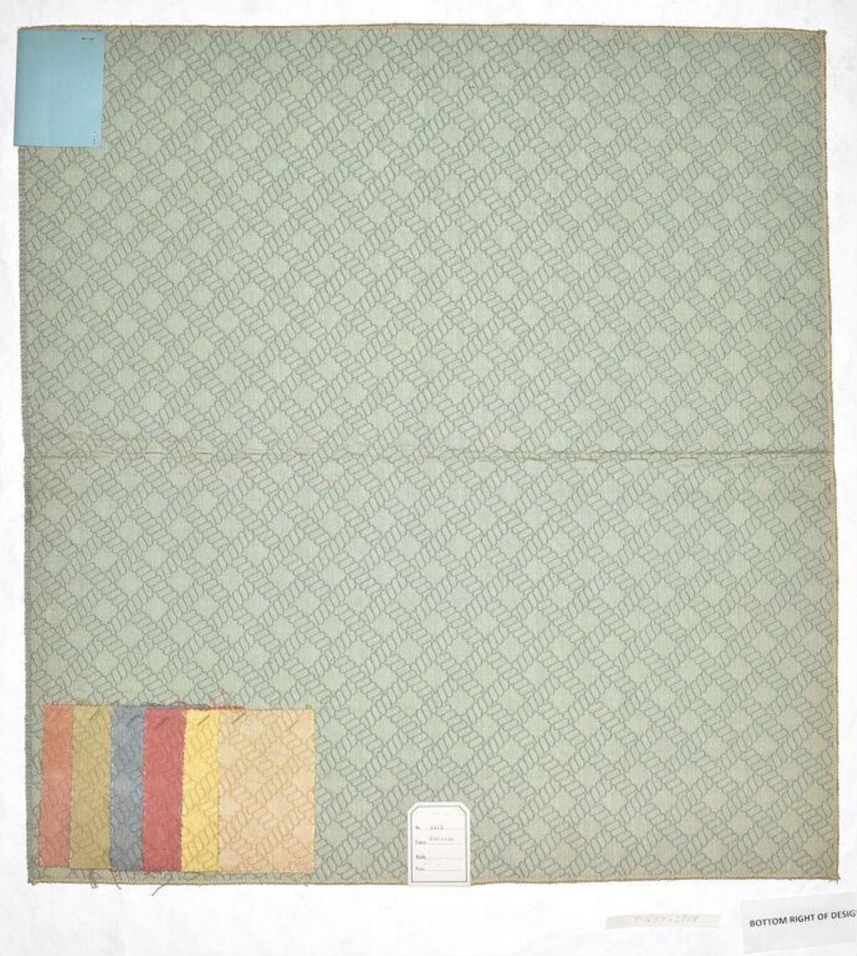 Textile Design Fabric Swatch Sample
