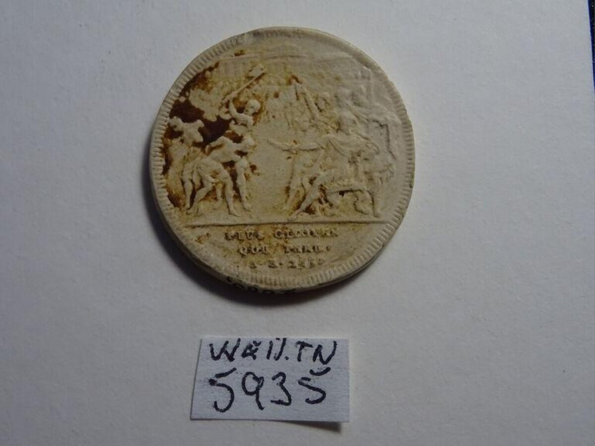 Antique Engraved Medallion
