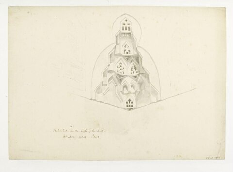 Pencil Sketch of Cairo Architectural Feature