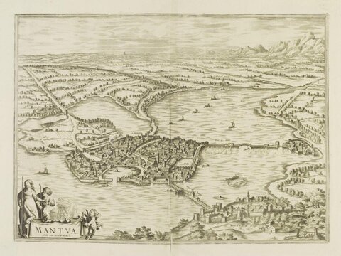 Antique Panorama of Mantua