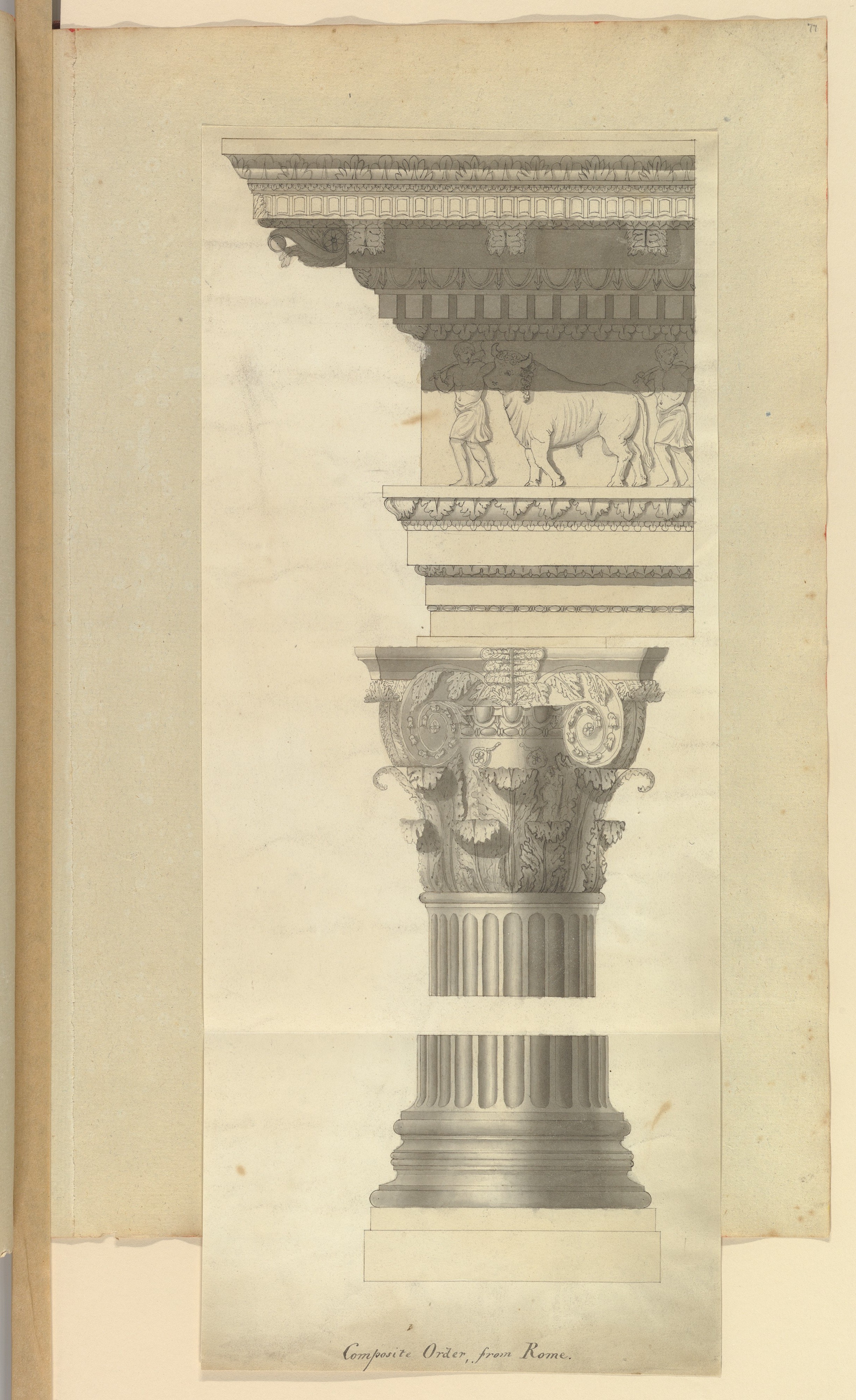 Sketch of Roman Composite Order Column
