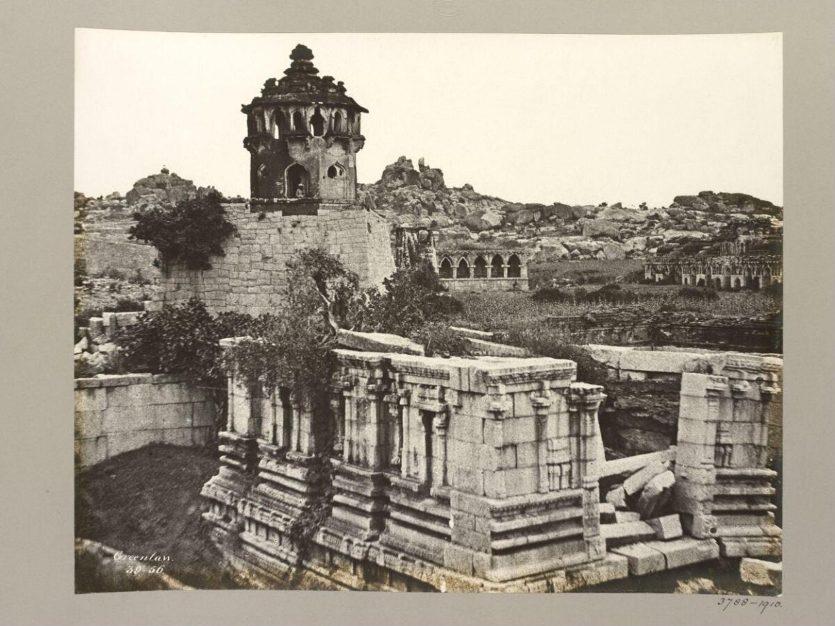 Ancient Ruins on Rocky Hillside