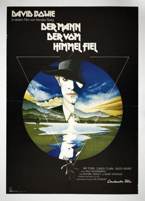 The Man Who Fell to Earth German Movie Poster