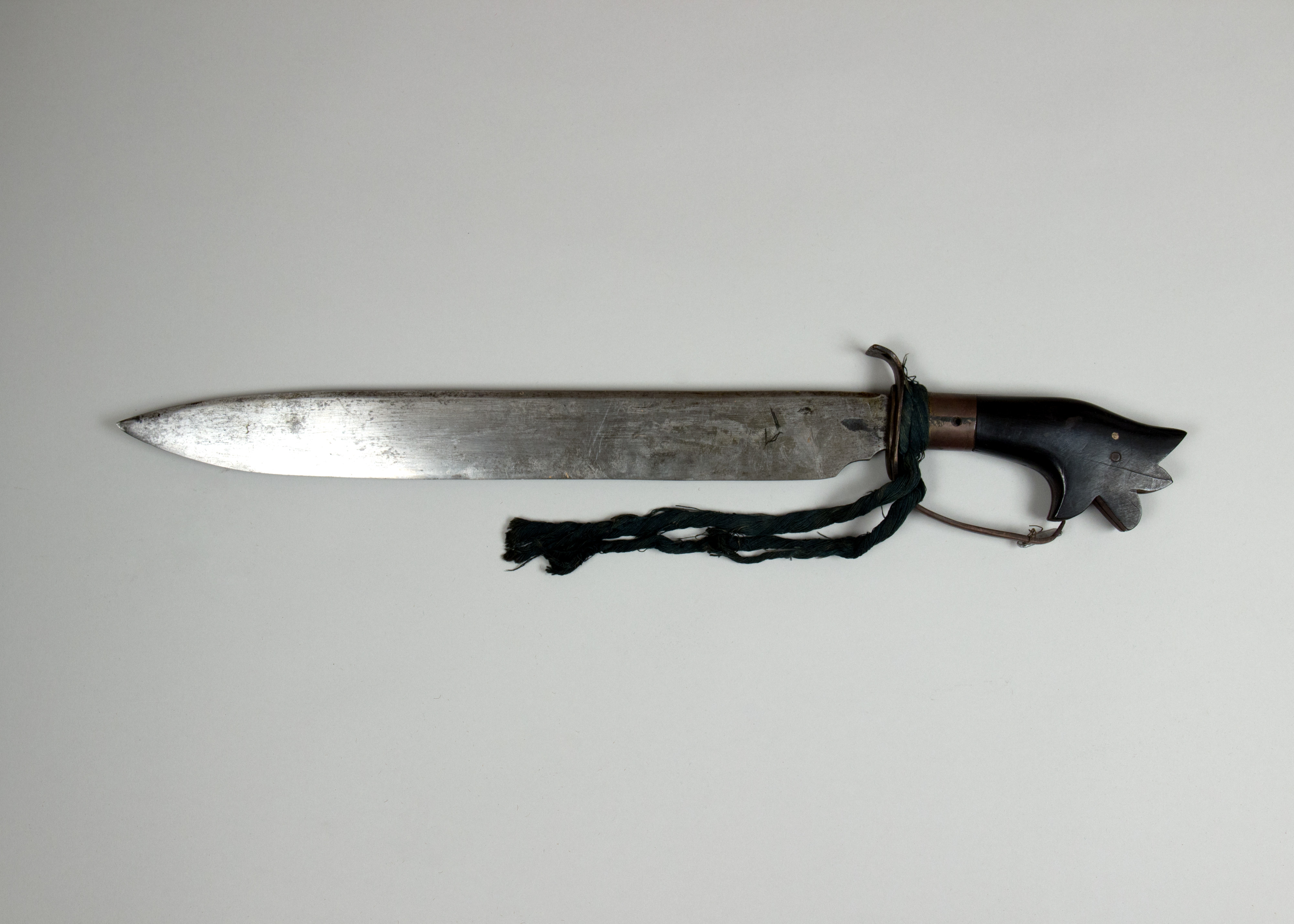 Antique Broad Knife with Lanyard