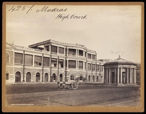 Vintage Madras High Court View