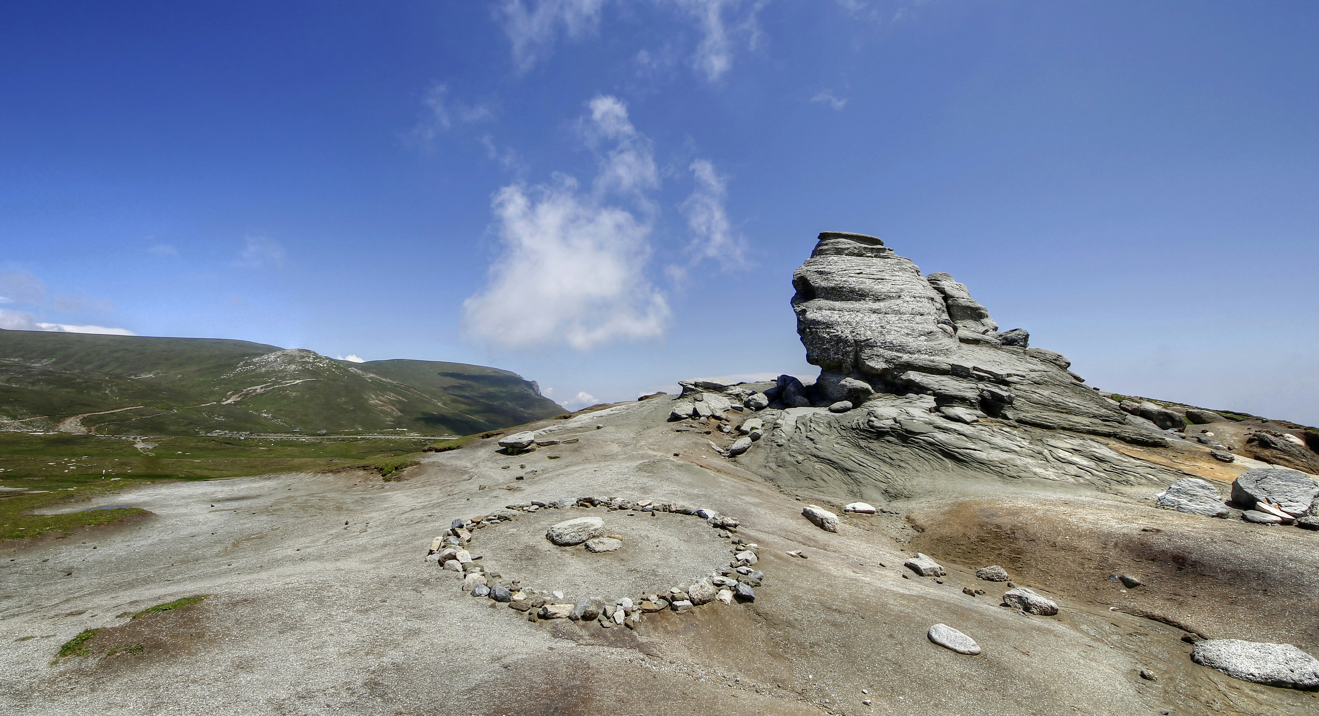 Mountain Top Rock Landscape