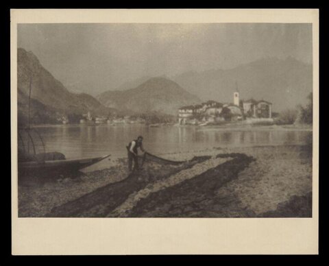 Fisherman by Lakeside Mountain Village