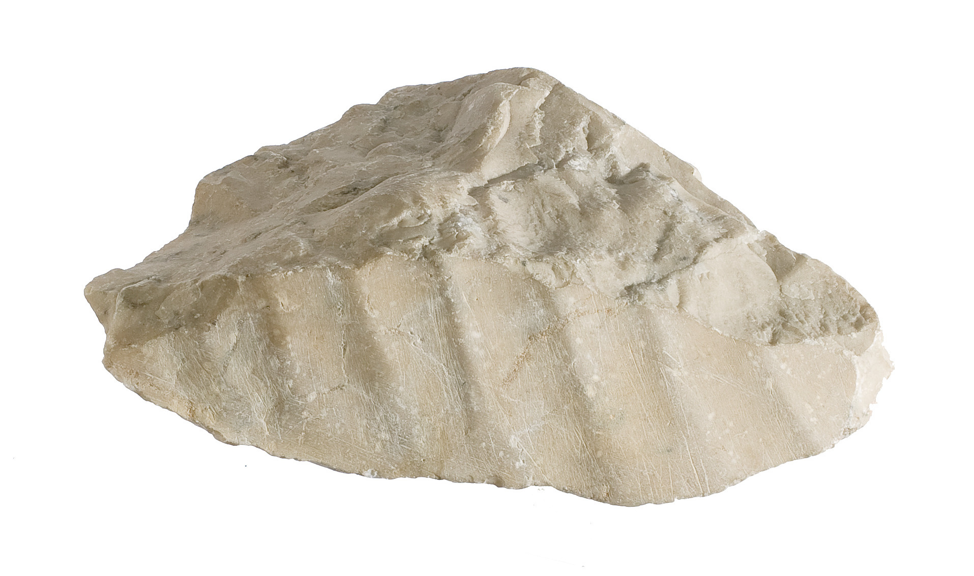 Light-colored Raw Rock Specimen — Science