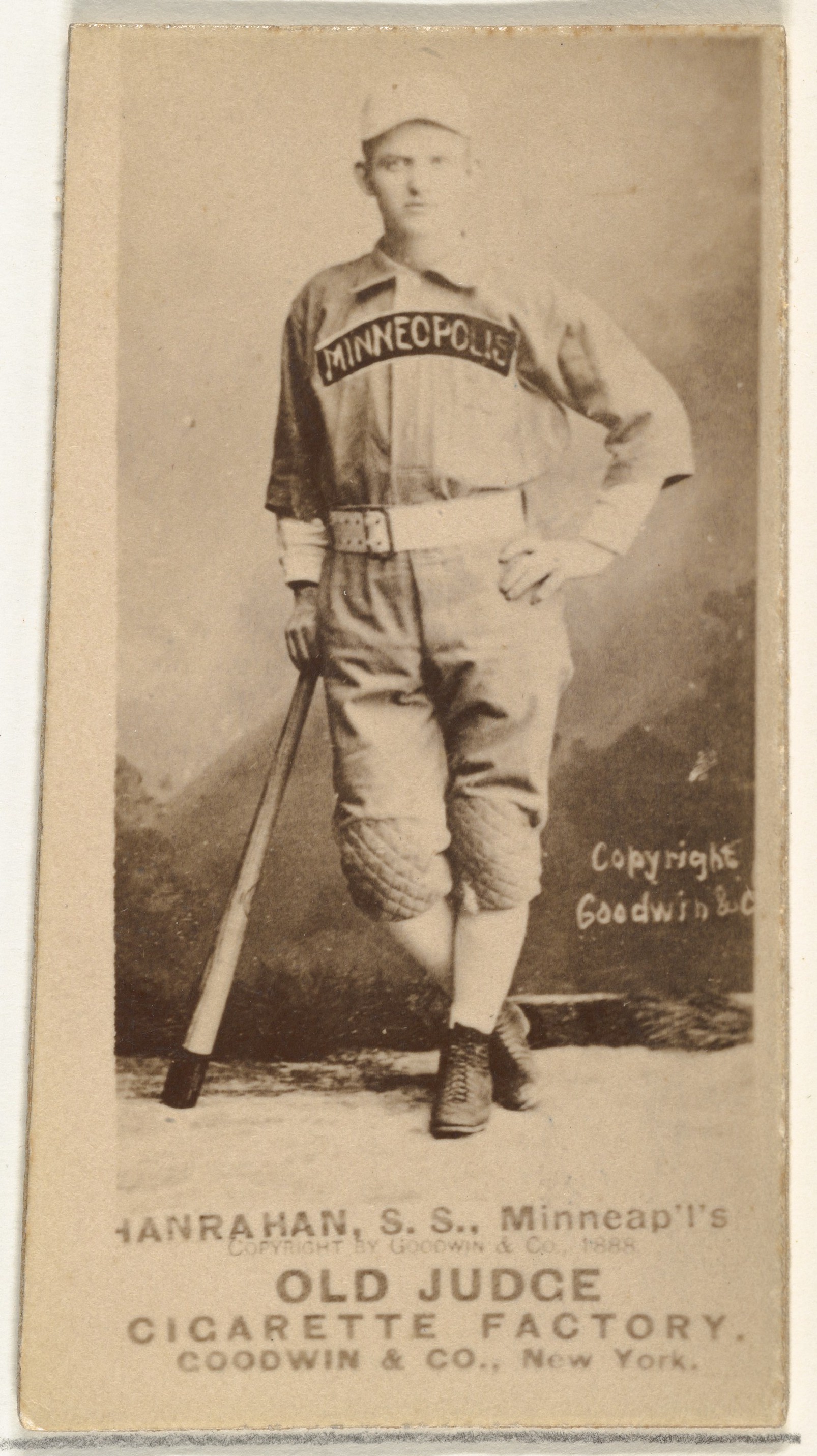 1888 Old Judge Baseball Cigarette Card