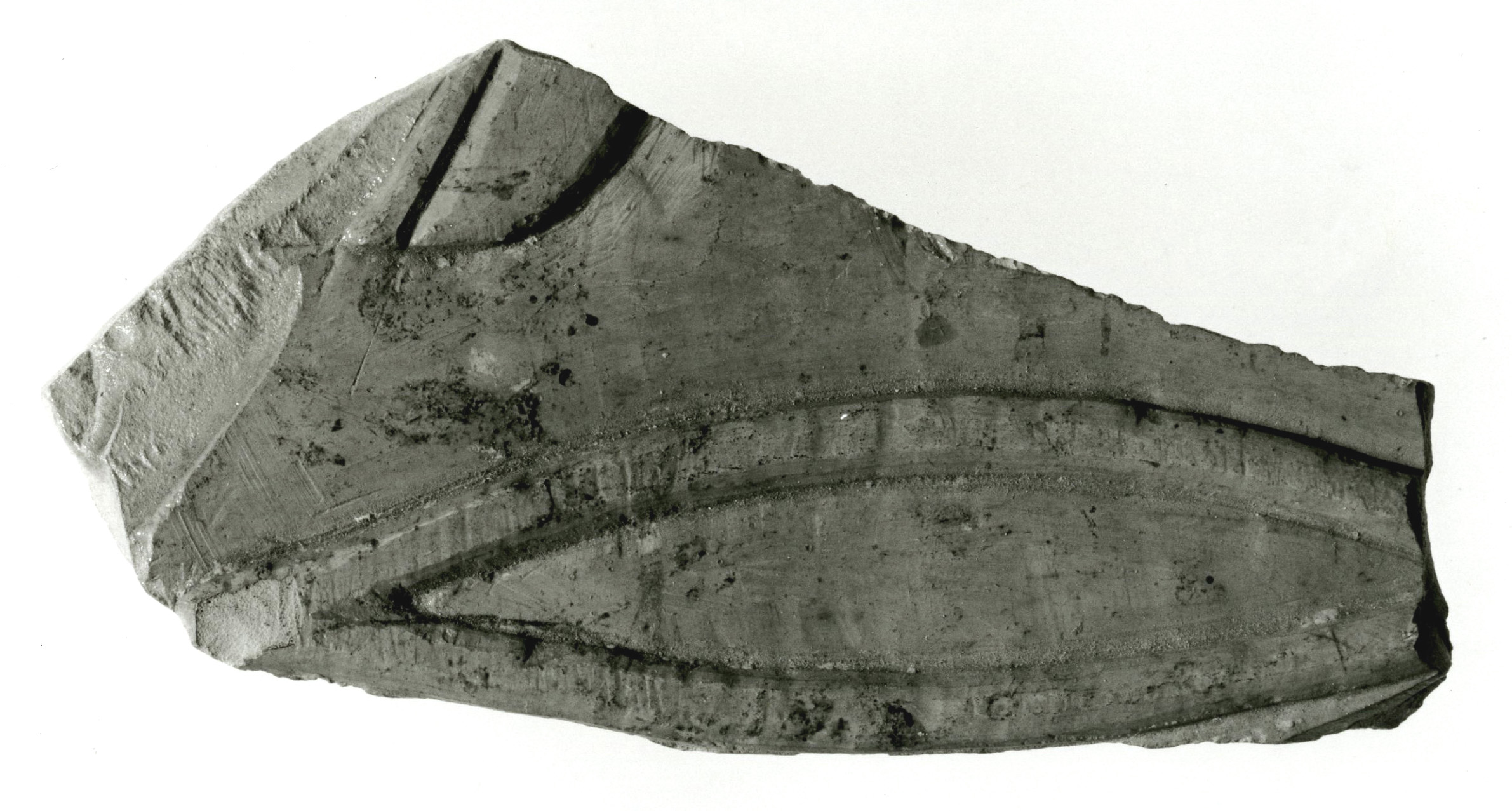 Carved Ancient Stone Artifact Fragment