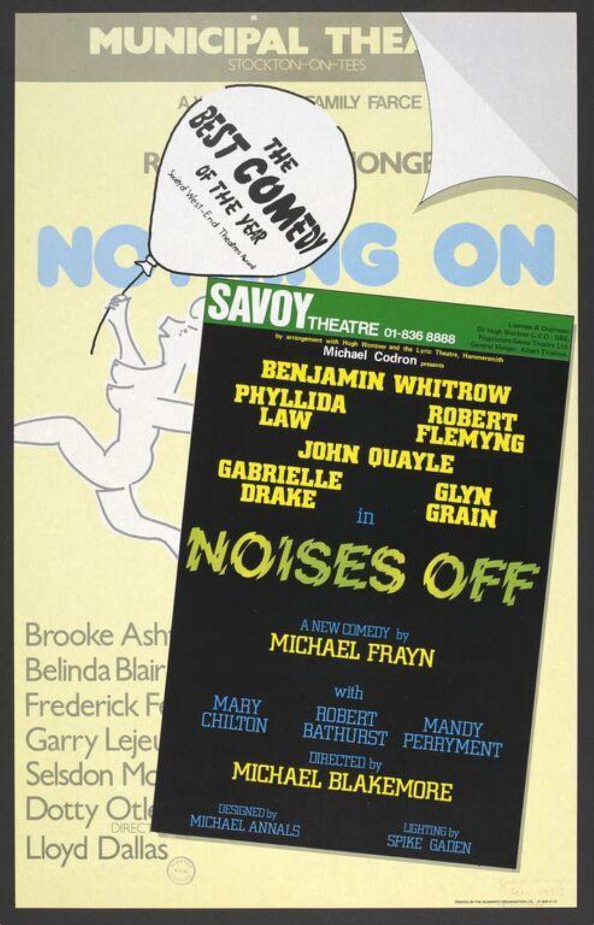 Noises Off Play Poster