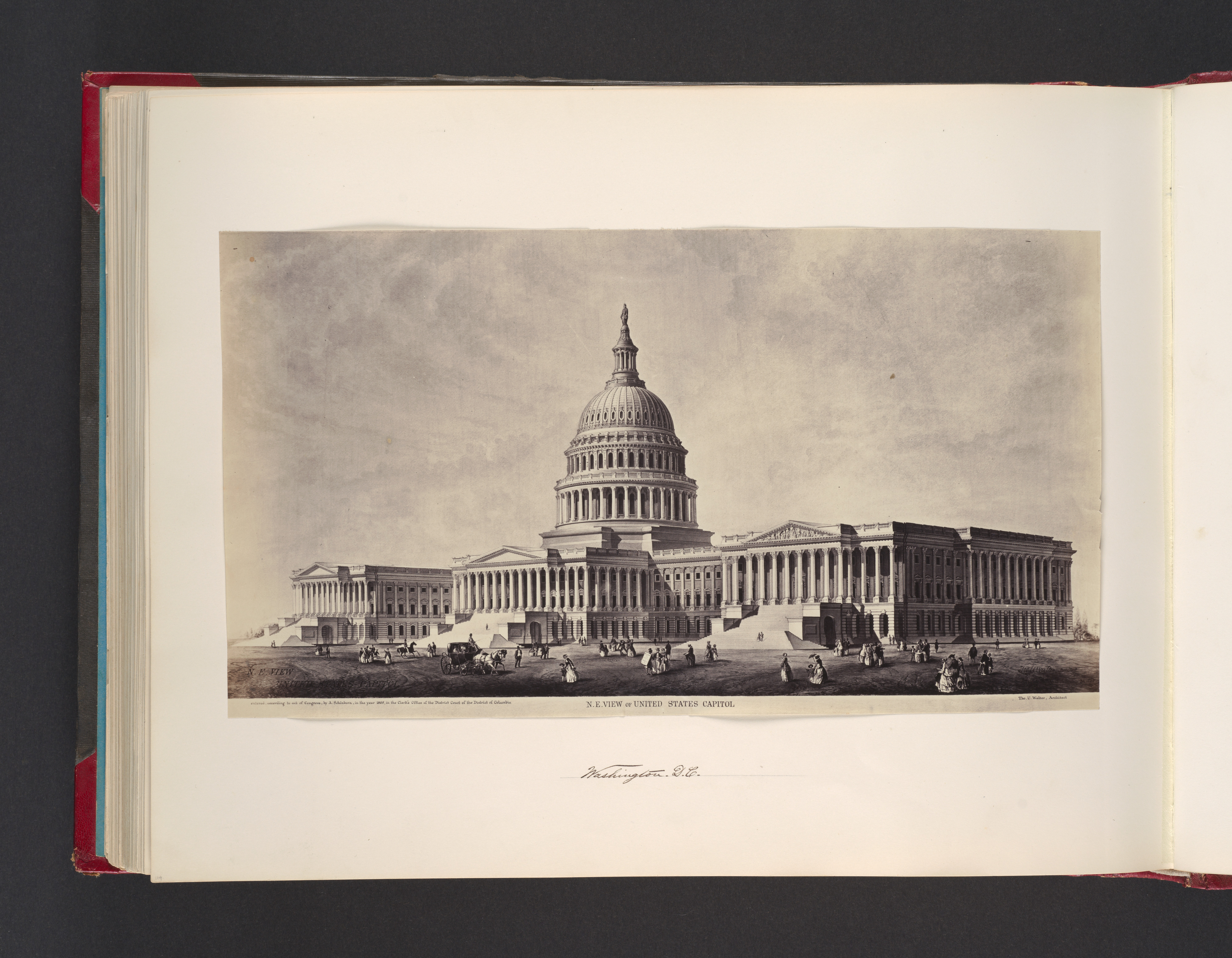 Northeast View of US Capitol