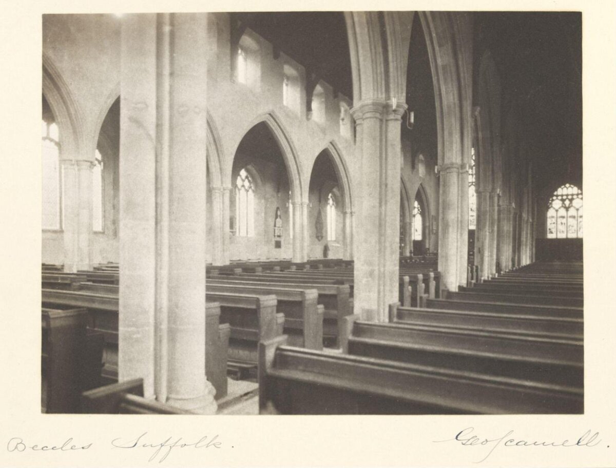 Beccles Suffolk Church Interior