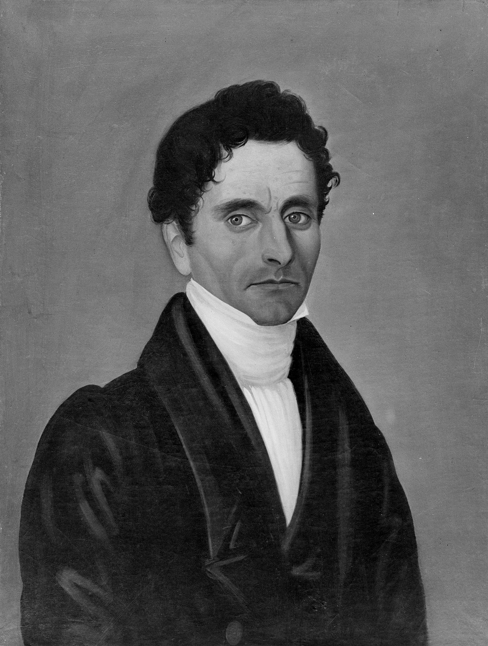 Bust Portrait of a 19th Century Man
