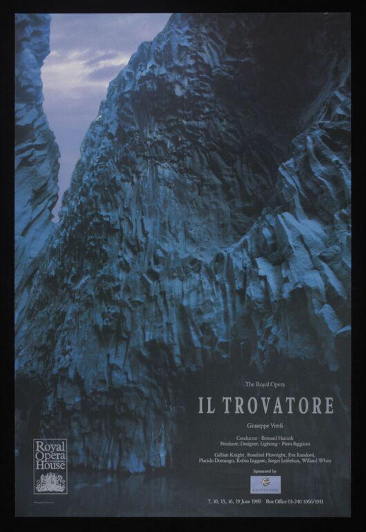 Il Trovatore Royal Opera Poster