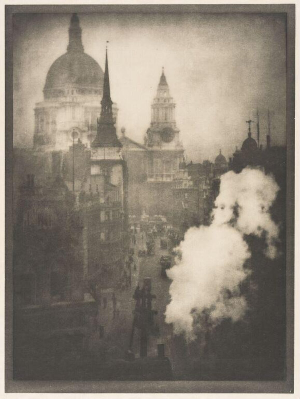 Vintage London Cityscape