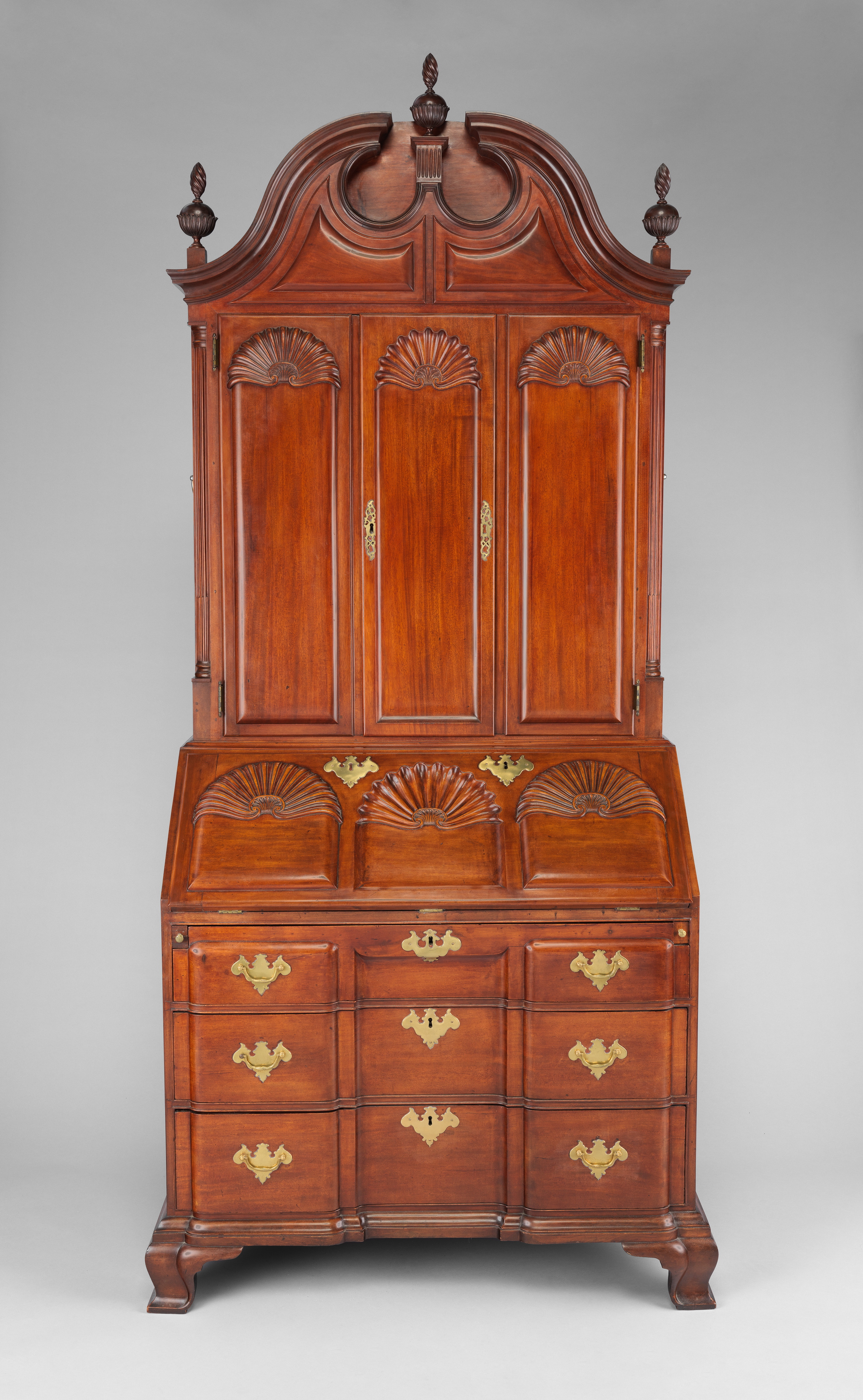 Antique Mahogany Secretary Cabinet