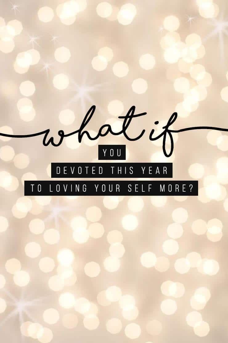 Self-Love Motivational Quote Graphic