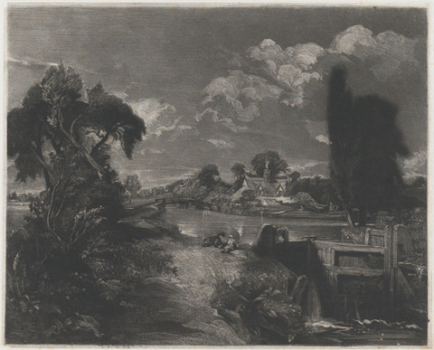 Rural River Landscape
