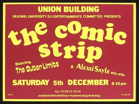 The Comic Strip Performance Poster