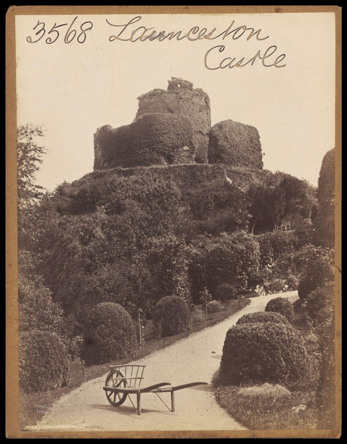 Vintage View of Launceston Castle
