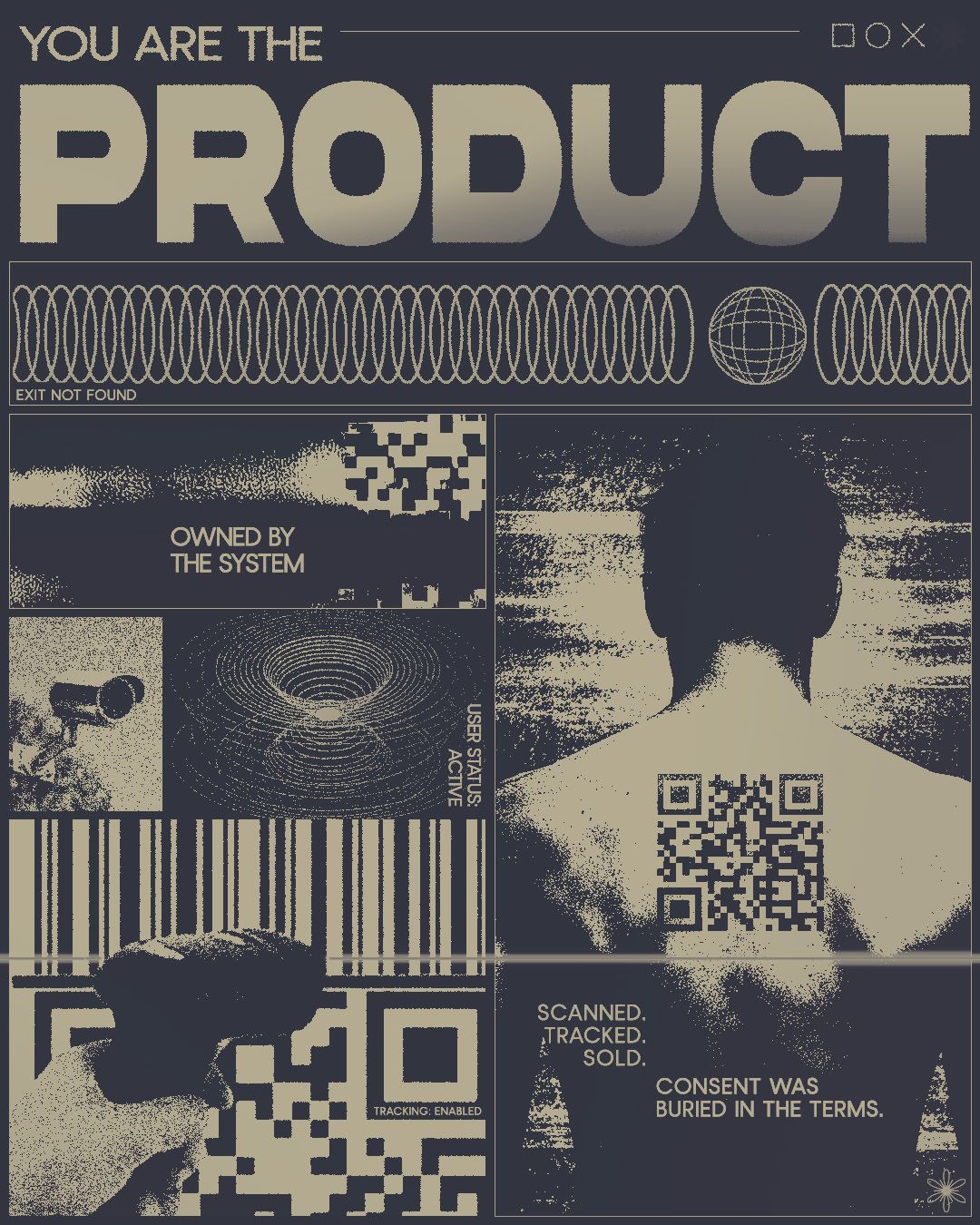You Are The Product Data Poster