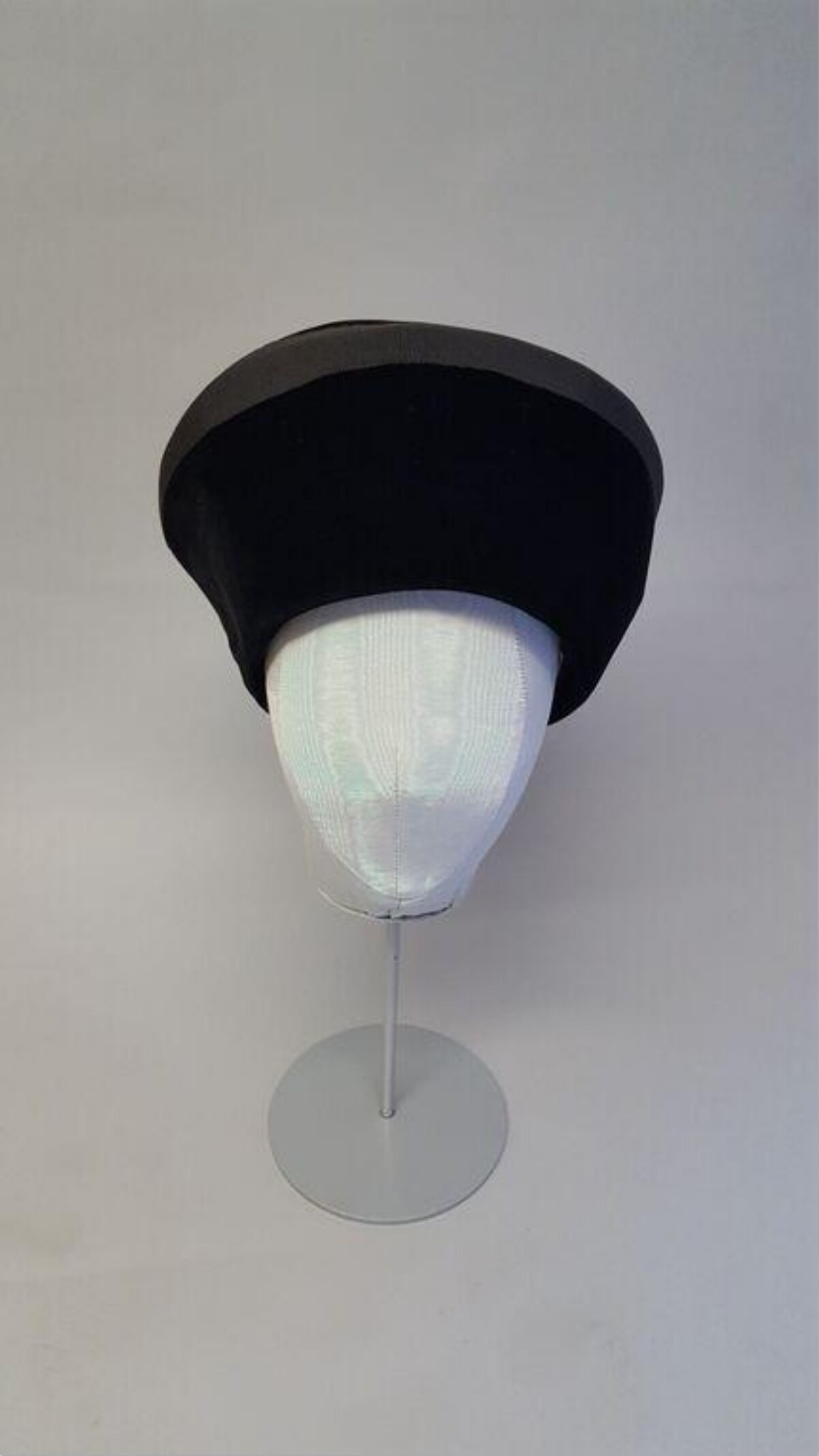 Black Hat On Mannequin Stand