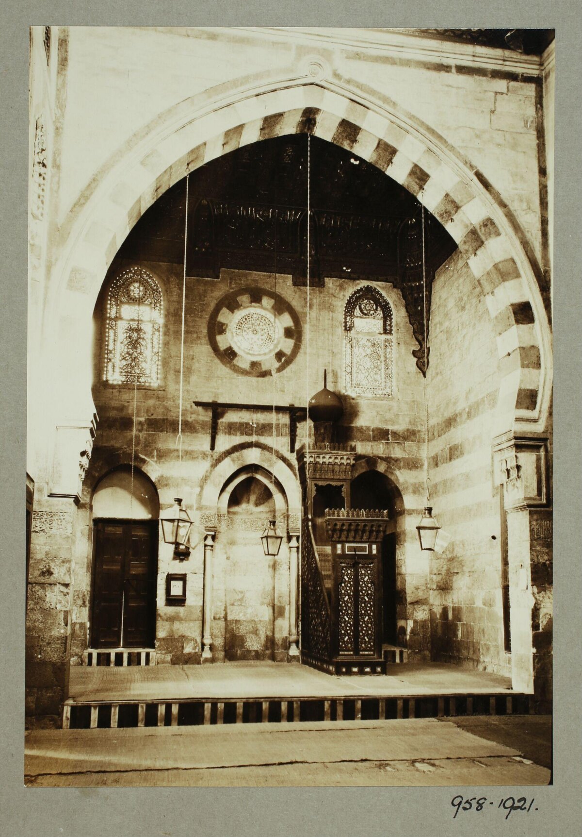 Historic Islamic Mosque Interior