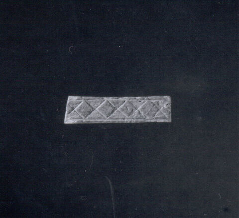 Rhombus Patterned Ancient Brick