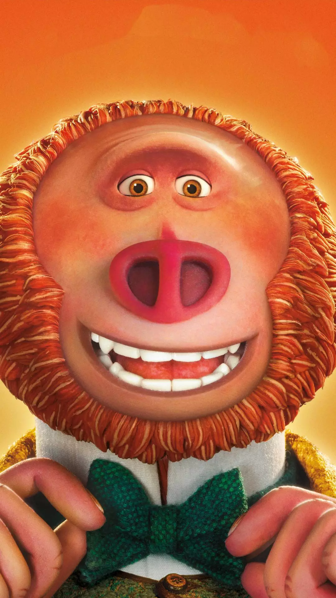 Animated Ape Character Close-up