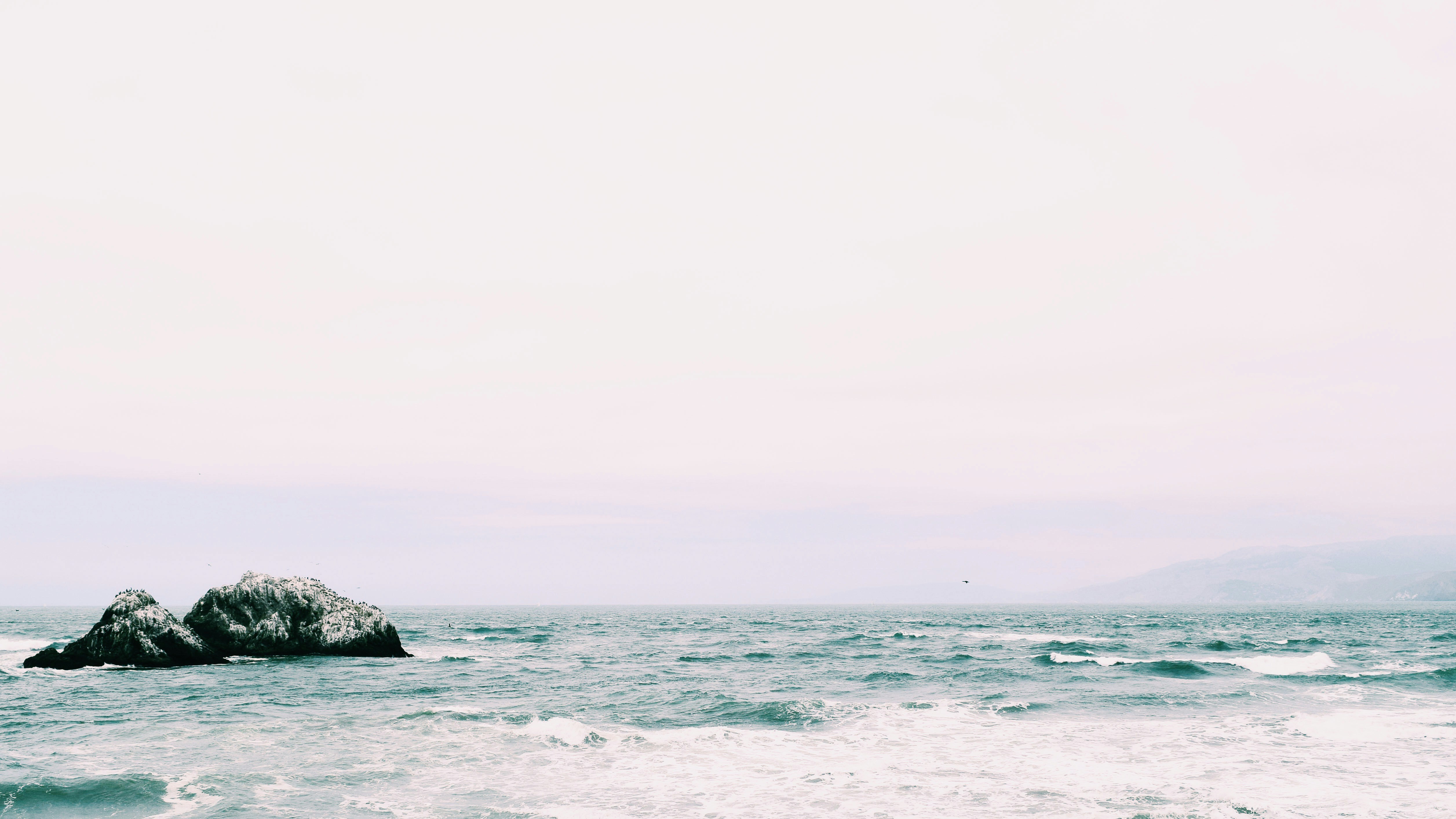Ocean View with Offshore Rocks