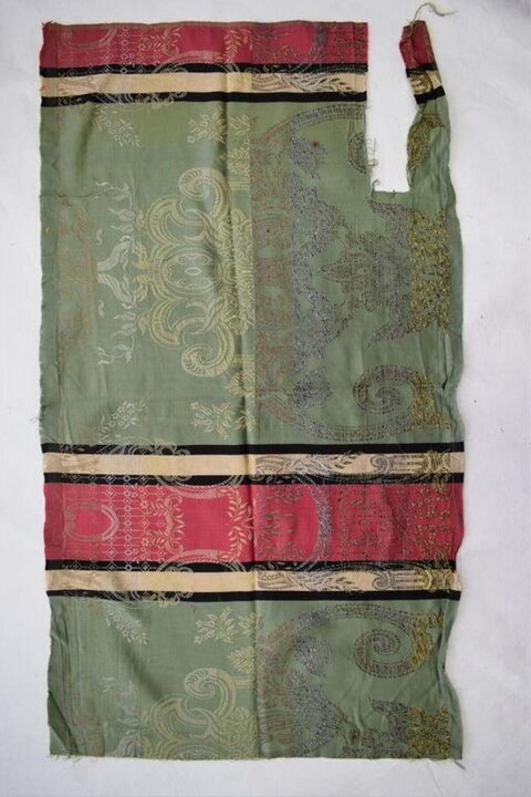 Damaged Antique Woven Textile Fragment