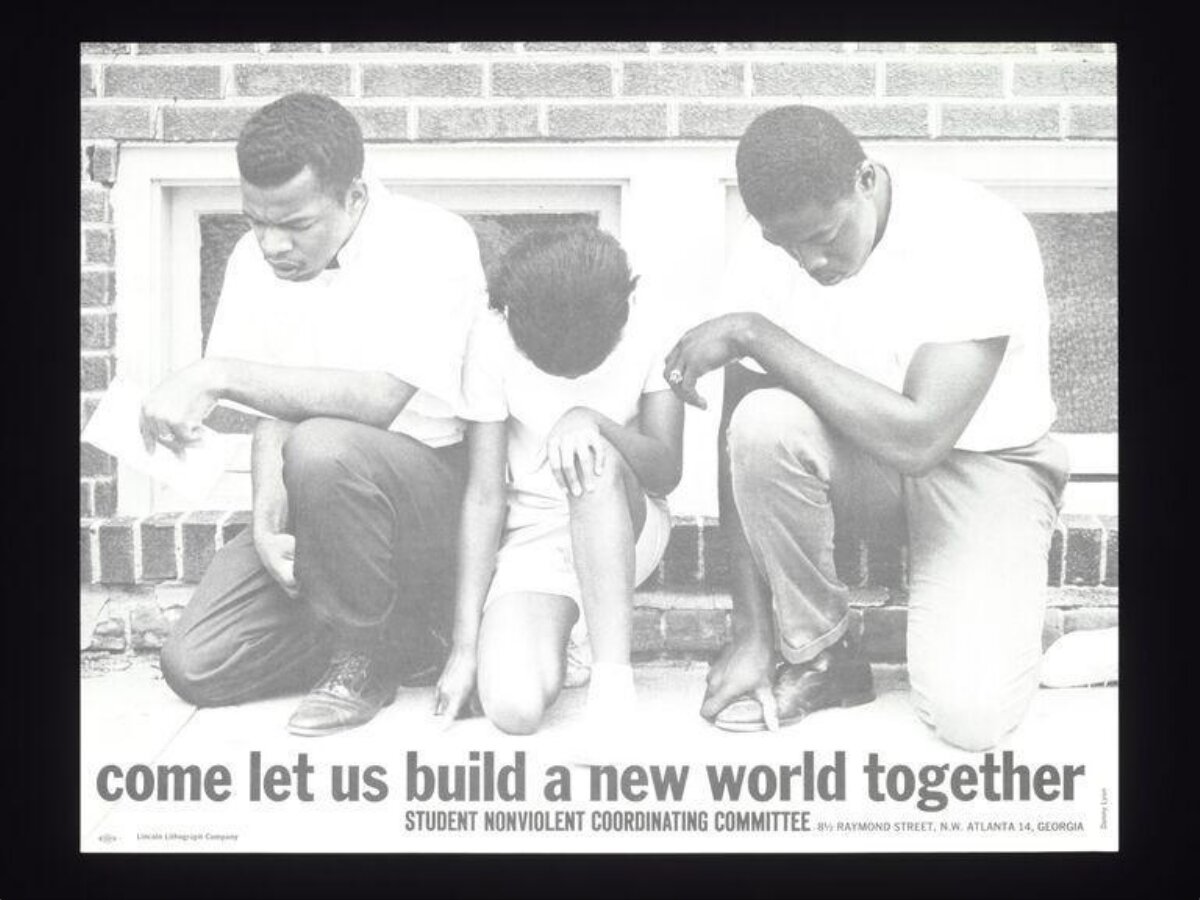 SNCC Civil Rights Movement Poster