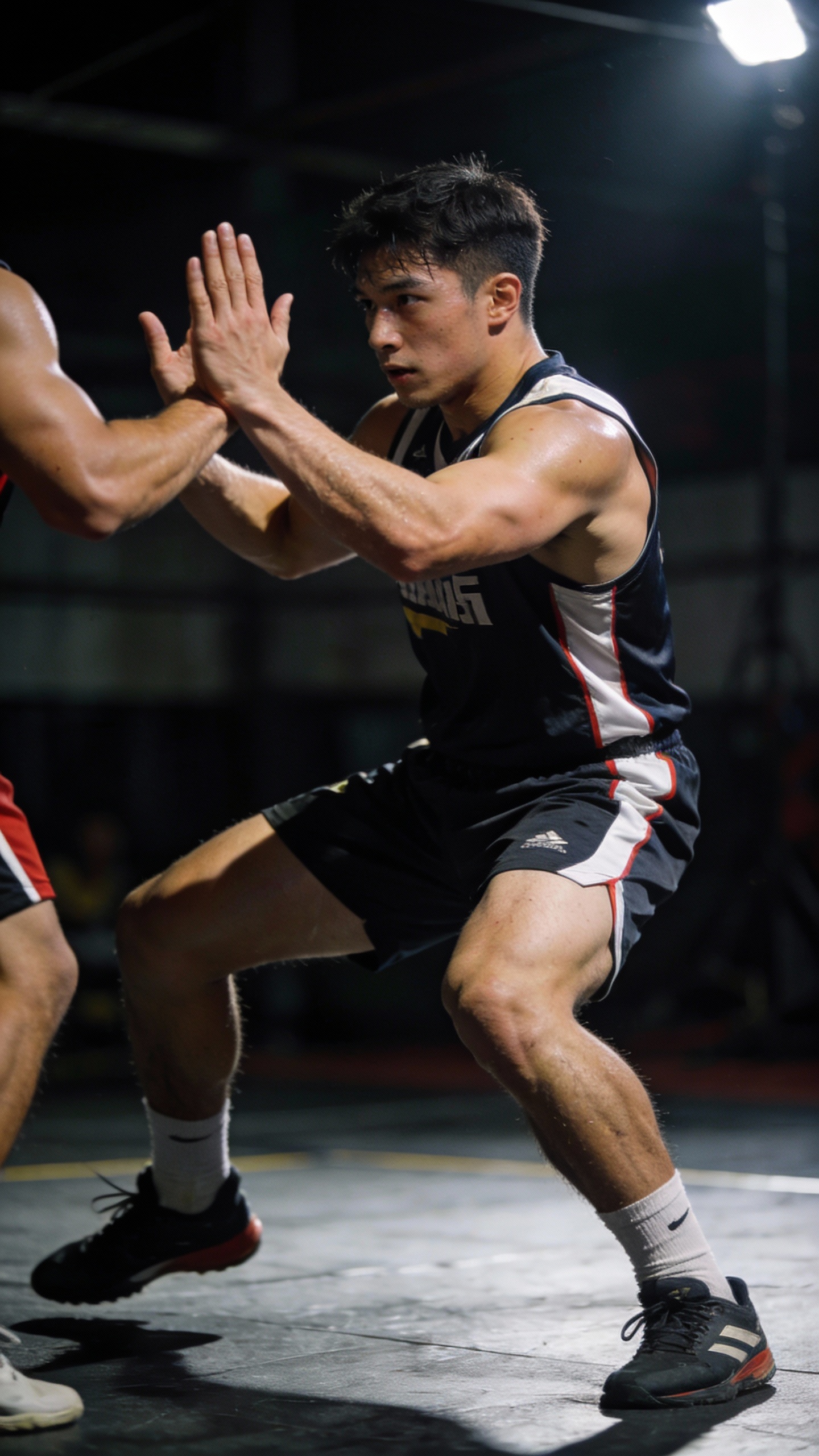Basketball Player On-Court Defense