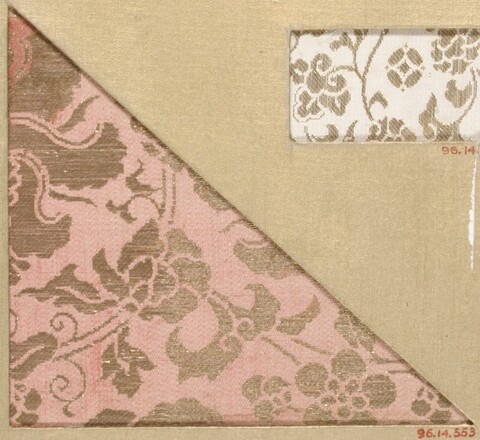 Antique Silk Fabric Fragments